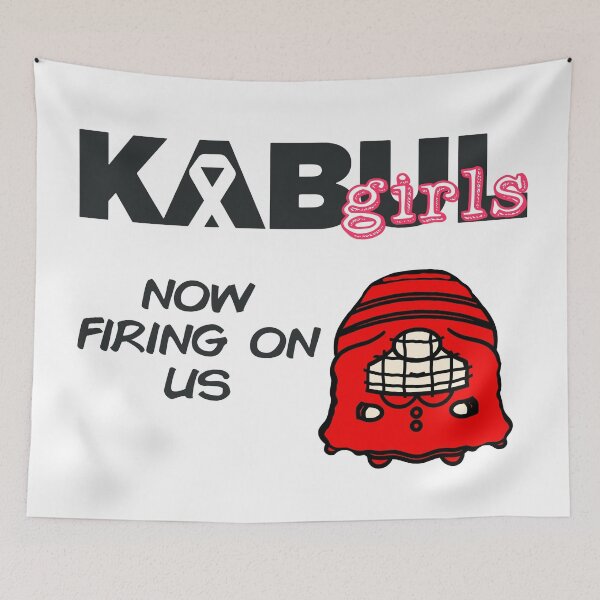 Item preview, Kabul Girls now  firing on  us  designed and sold by teethontheroof.