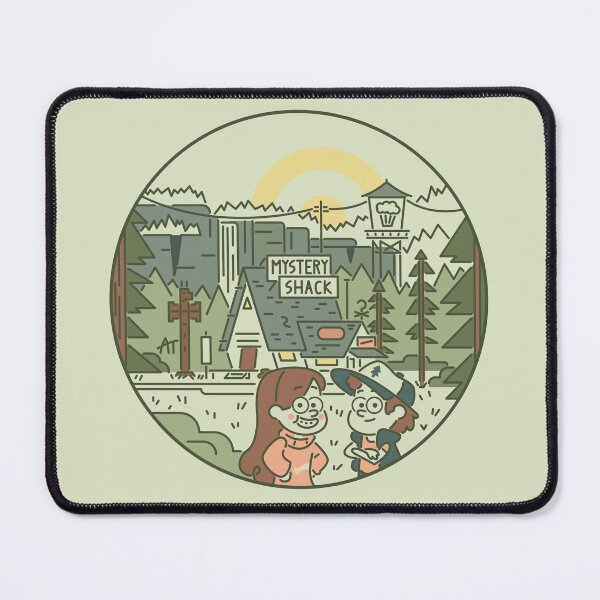 Item preview, Gravity Falls Faded Colour Line Art designed and sold by Arden Taylor.