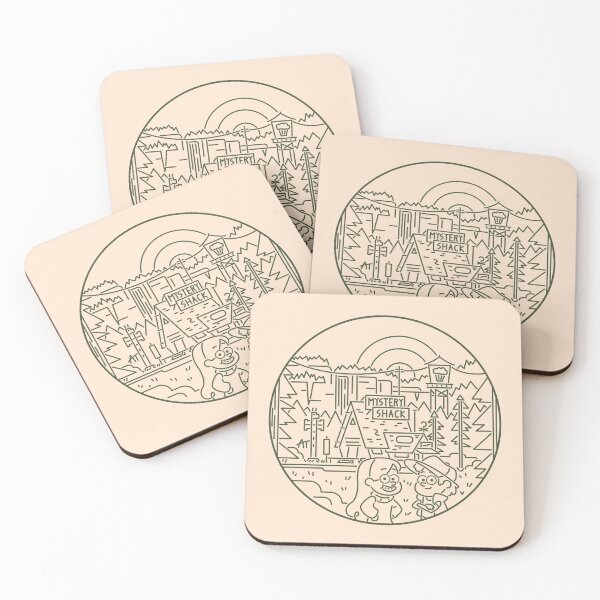 Item preview, Gravity Falls Line Art designed and sold by Arden Taylor.