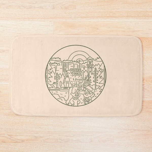 Item preview, Gravity Falls Line Art designed and sold by Arden Taylor.