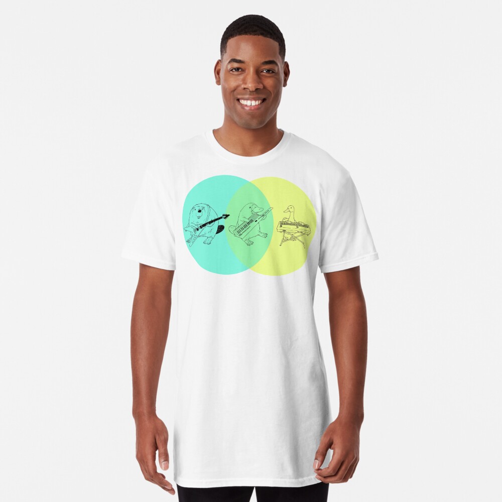 platypus keytar shirt