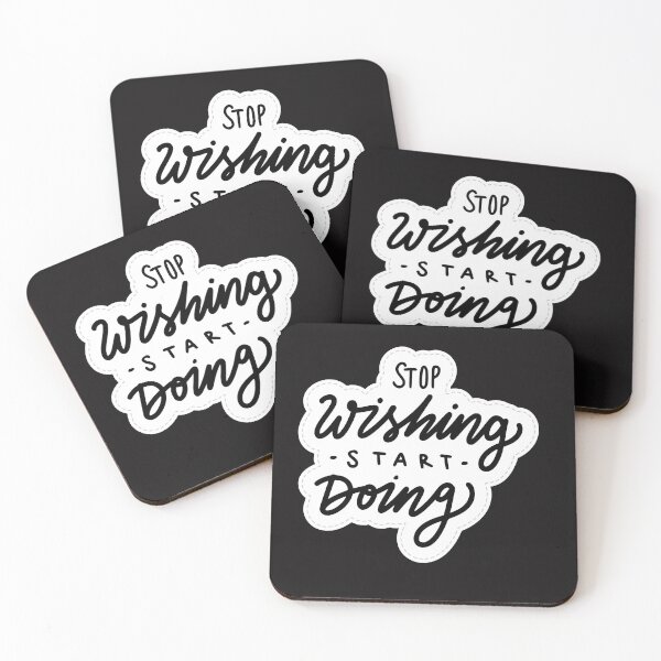 Item preview, Stop wishing start doing, motivation quotes, Stop thinking Start doing.. designed and sold by Do-It-Over.