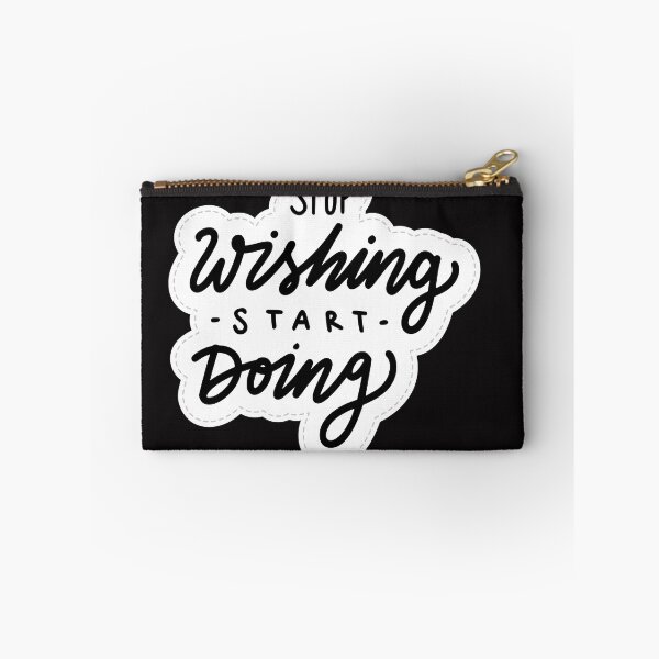 Item preview, Stop wishing start doing, motivation quotes, Stop thinking Start doing.. designed and sold by Do-It-Over.