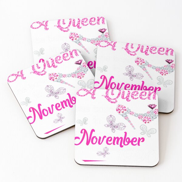 Item preview, A Queen Was Born in November 1990 32nd Birthday designed and sold by TGMerwin.