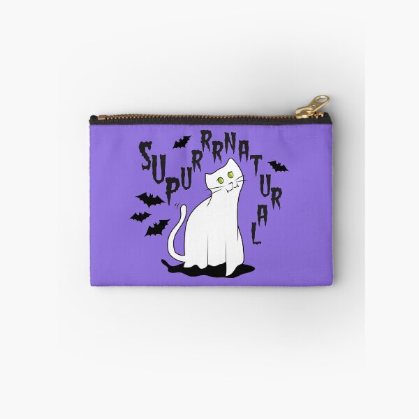 Item preview, Supurnatural Cat Ghost Halloween Graphic designed and sold by TotalTeeGeek.