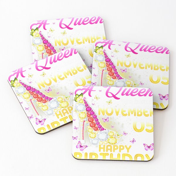 Item preview, A Queen Was Born In November 5th Happy Birthday To Me 5 designed and sold by TGMerwin.