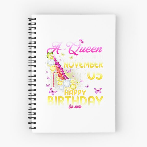 Item preview, A Queen Was Born In November 5th Happy Birthday To Me 5 designed and sold by TGMerwin.