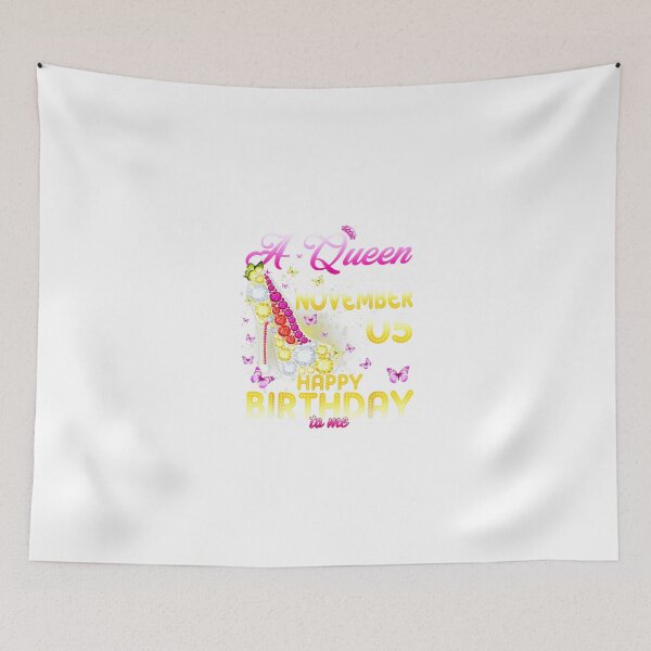 Item preview, A Queen Was Born In November 5th Happy Birthday To Me 5 designed and sold by TGMerwin.