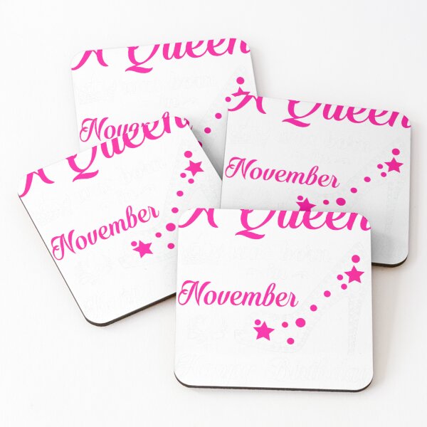Item preview, A Queen Was Born In November Birthday Gift For Women Girl designed and sold by TGMerwin.