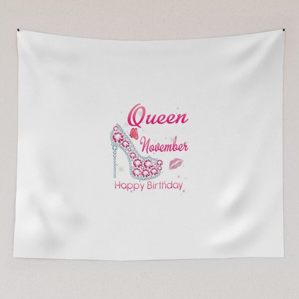 Item preview, A Queen Was Born In November Birthday Gifts For Women Girl designed and sold by TGMerwin.