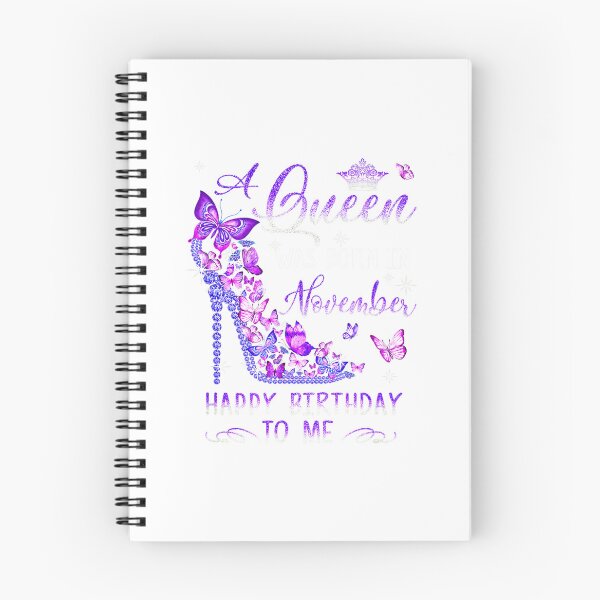 Item preview, A Queen Was Born In November Cute Birthday Girls Women_1 designed and sold by TGMerwin.