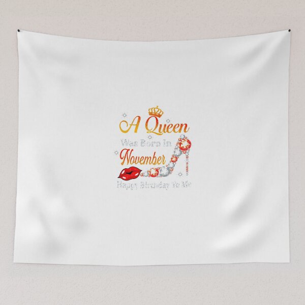 Item preview, A Queen Was Born In November Happy Birthday To Me diamond Premium_1 designed and sold by TGMerwin.
