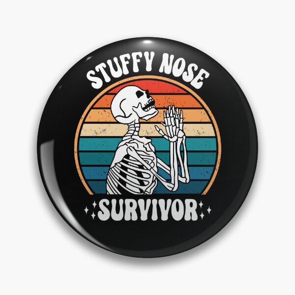 Item preview, Stuffy Nose Survivor Funny Saying designed and sold by GravitiTees.