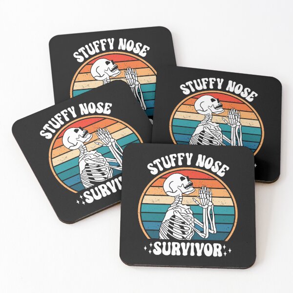 Item preview, Stuffy Nose Survivor Funny Saying designed and sold by GravitiTees.