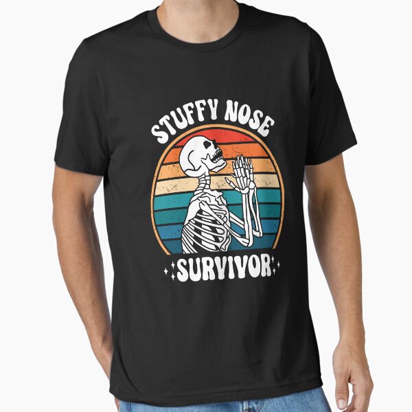 Item preview, Stuffy Nose Survivor Funny Saying designed and sold by GravitiTees.