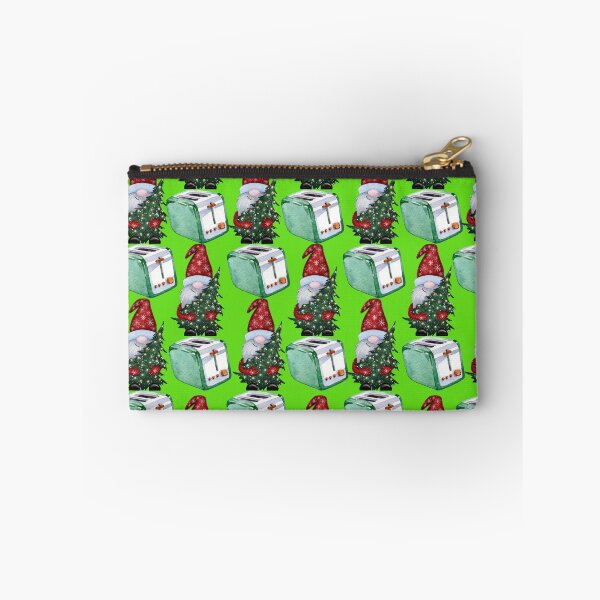 Item preview, Santa's and Toasters GREEN Christmas Toasters Unique Customized Christmas designed and sold by Now-IS-Later.