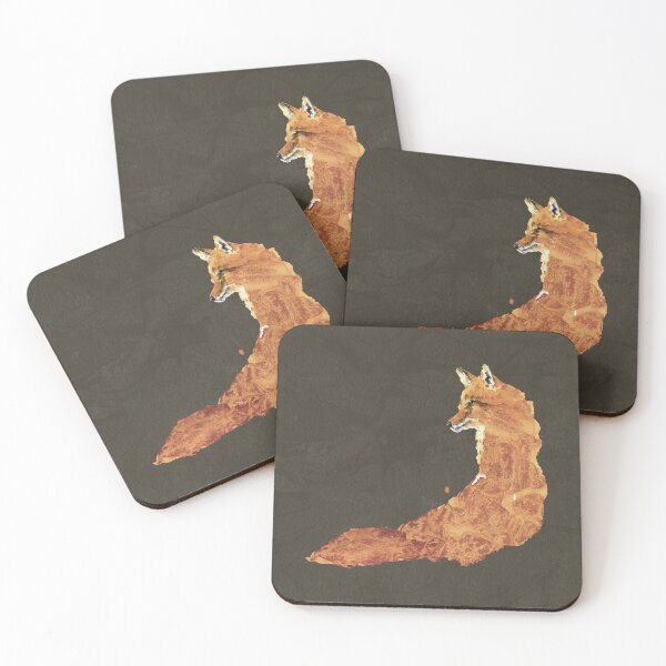 Item preview, Blob Fox One - Fondo oscuro designed and sold by Moti Black.