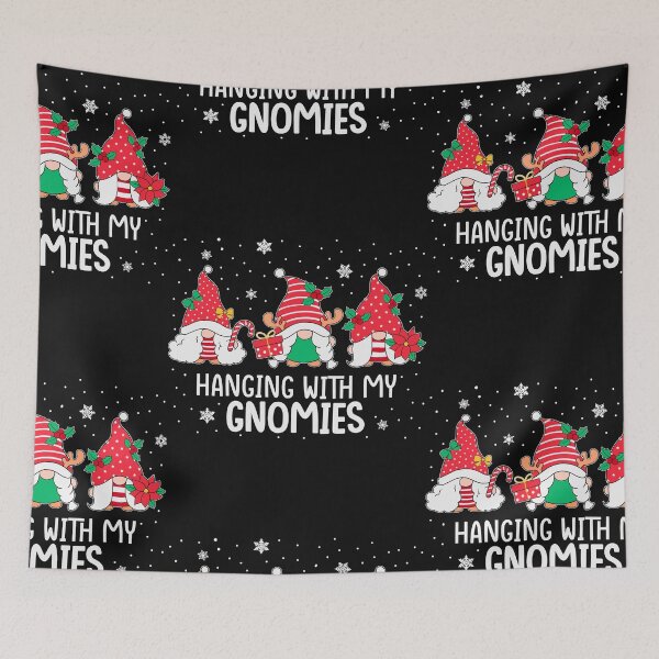 Item preview, Hanging With My Gnomies Christmas Shirt, Gnome Christmas Shirt, Xmas Shirt, Christmas Party Shirts, Funny Christmas Shirt, Matching Family, designed and sold by OmegaJack.