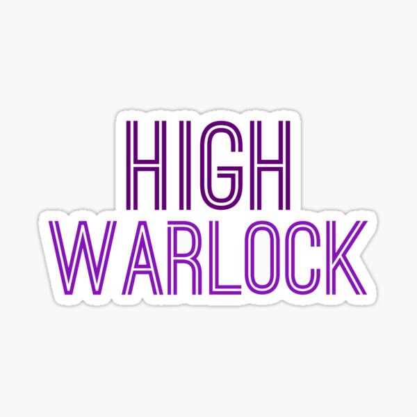 High Warlock- Magnus Bane Sticker