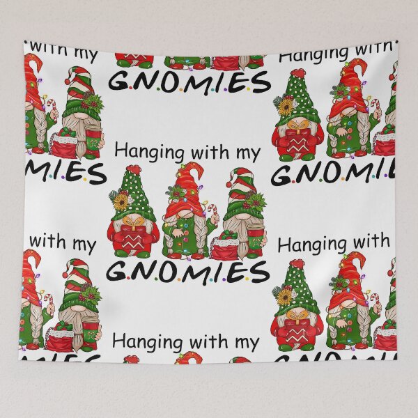 Item preview, Hanging With My Gnomies Christmas Shirt, Gnome Christmas Shirt, Xmas Shirt, Christmas Party Shirts, Funny Christmas Shirt, Matching Family, designed and sold by OmegaJack.