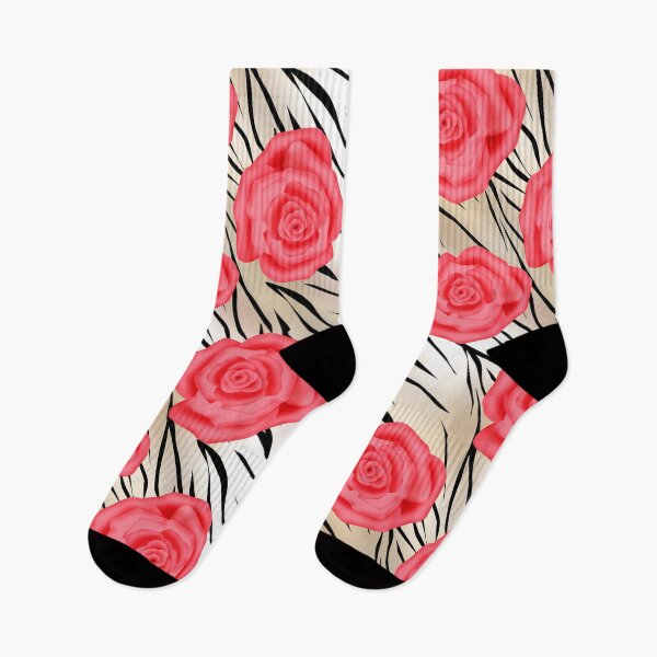 Item preview, Seamless texture of pink tiger Rose in the background. designed and sold by fuzzyfox.