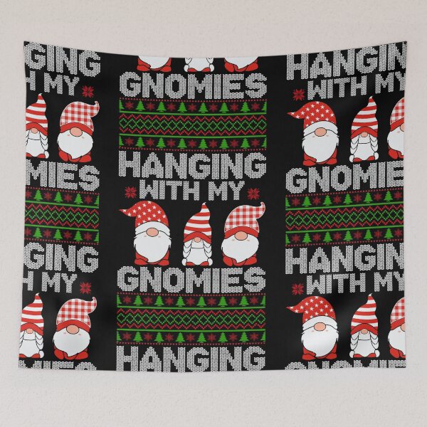 Item preview, Hanging With My Gnomies Christmas Shirt, Gnome Christmas Shirt, Xmas Shirt, Christmas Party Shirts, Funny Christmas Shirt, Matching Family, designed and sold by OmegaJack.