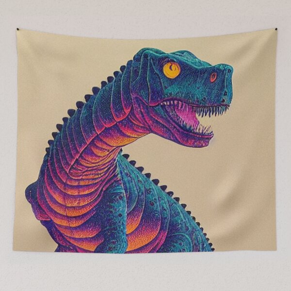 Item preview, DINOSAUR  Midjourney AI Artwork designed and sold by davidjulie.