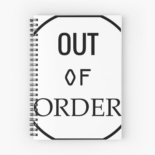Item preview, out of order designed and sold by strah22strah.