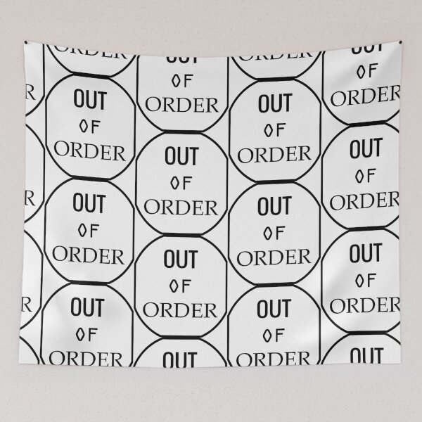 Item preview, out of order designed and sold by strah22strah.