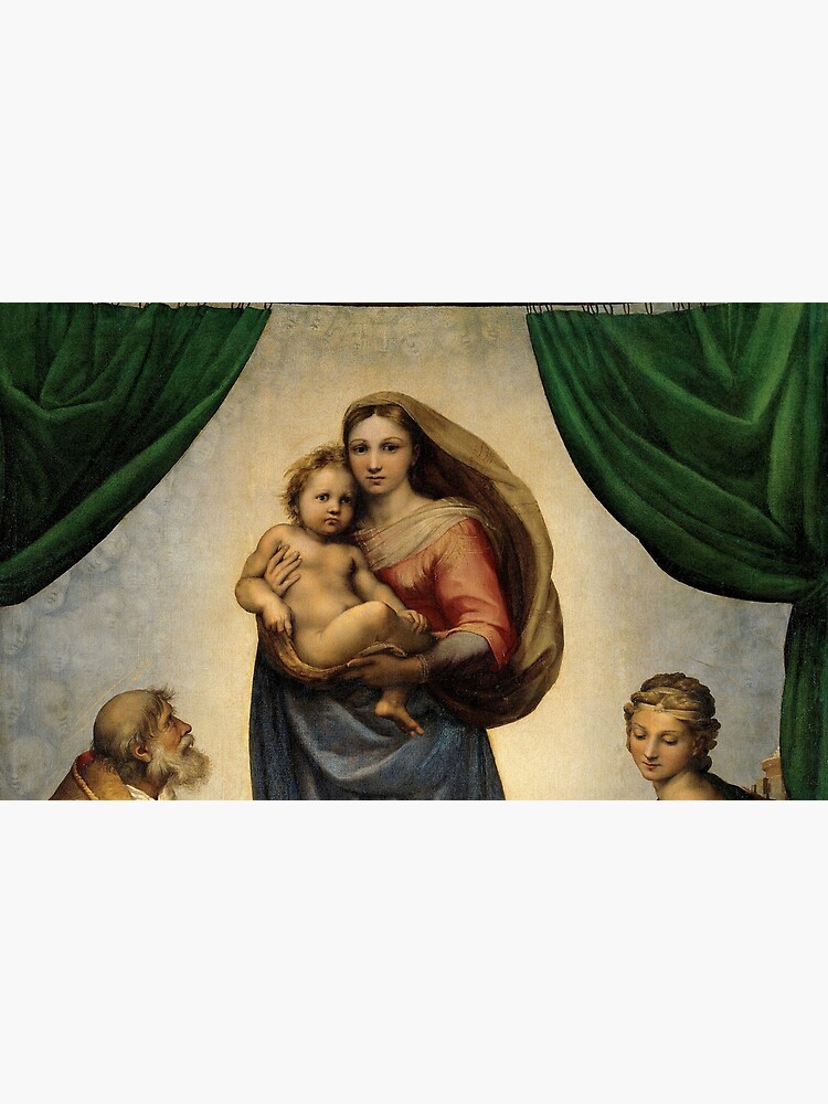 The Sistine Madonna Oil Painting by Raphael by podartist