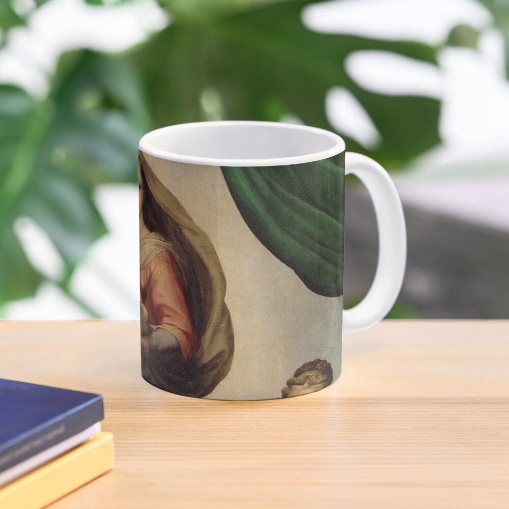 The Sistine Madonna Oil Painting by Raphael Mug