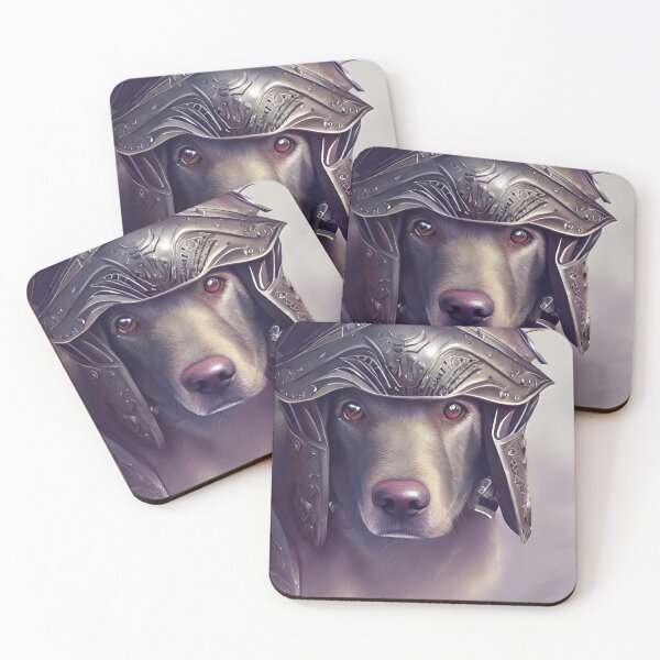 Item preview, AI Generated Art, War Labrador designed and sold by RabbitHoleMI.