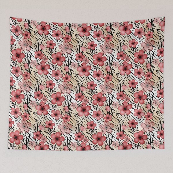 Item preview, Seamless floral patterns backgrounds  designed and sold by fuzzyfox.