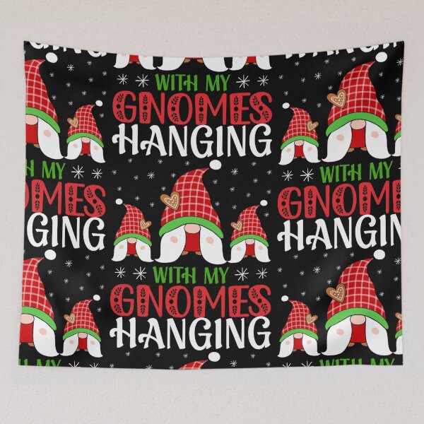 Item preview, Hanging With My Gnomies Christmas Shirt, Gnome Christmas Shirt, Xmas Shirt, Christmas Party Shirts, Funny Christmas Shirt, Matching Family, designed and sold by OmegaJack.