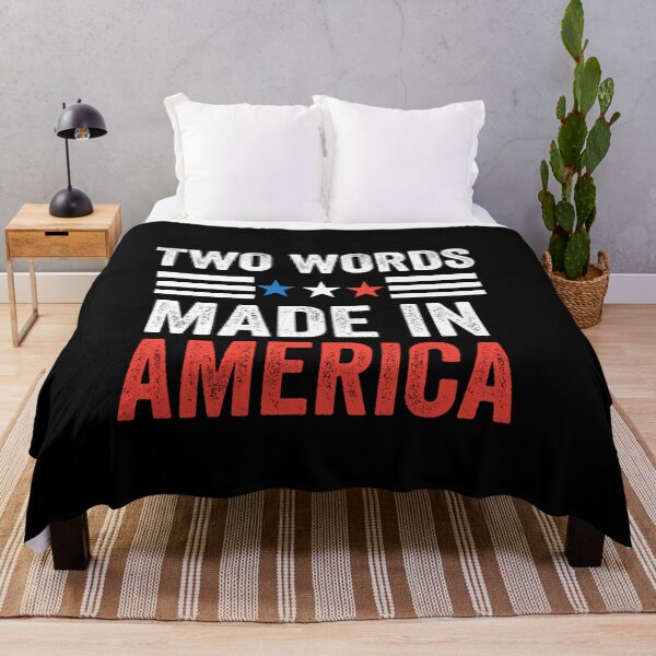 Item preview, Two word in America designed and sold by Designhub14.