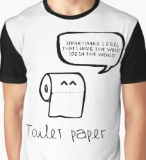 toilet paper Graphic T-Shirt
