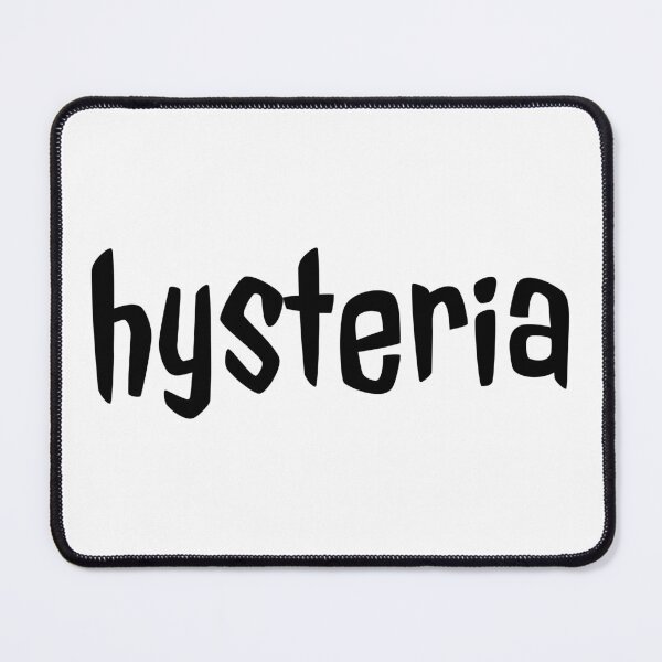 Item preview, "hysteria" lettering designed and sold by BunchOfWords.