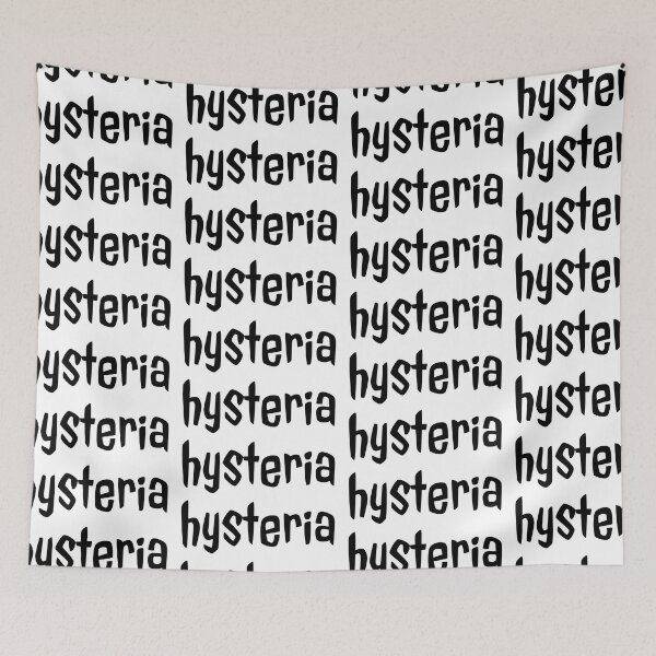 Item preview, "hysteria" lettering designed and sold by BunchOfWords.