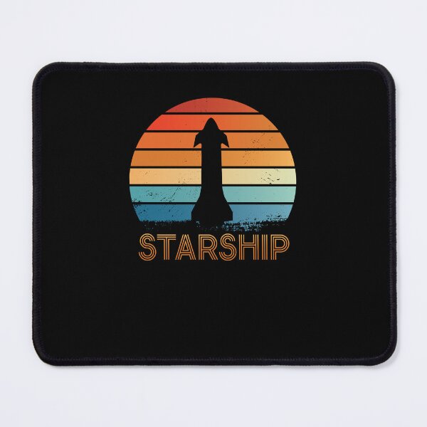 Item preview, Starship - Moon Mars and Beyond Space Exploration designed and sold by LushCatDesign.