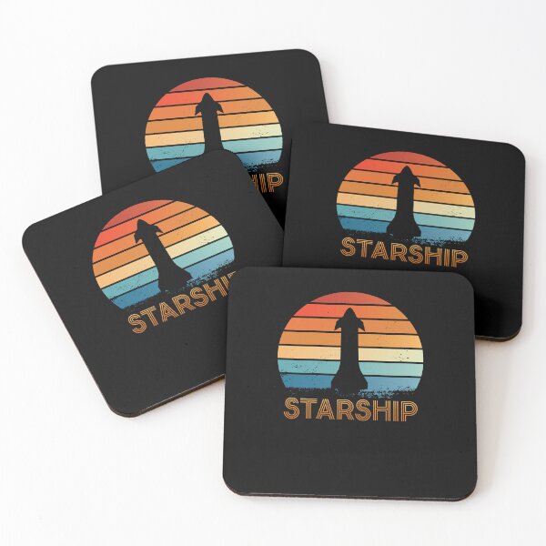 Item preview, Starship - Moon Mars and Beyond Space Exploration designed and sold by LushCatDesign.