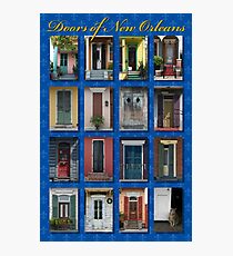 Doors of New Orleans Photographic Print