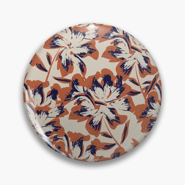 Item preview, Nautical Pattern, Nautical Floral Brush Strokes Seamless Pattern designed and sold by graphic-genie.