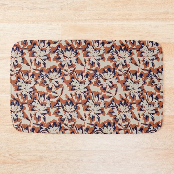 Item preview, Nautical Pattern, Nautical Floral Brush Strokes Seamless Pattern designed and sold by graphic-genie.