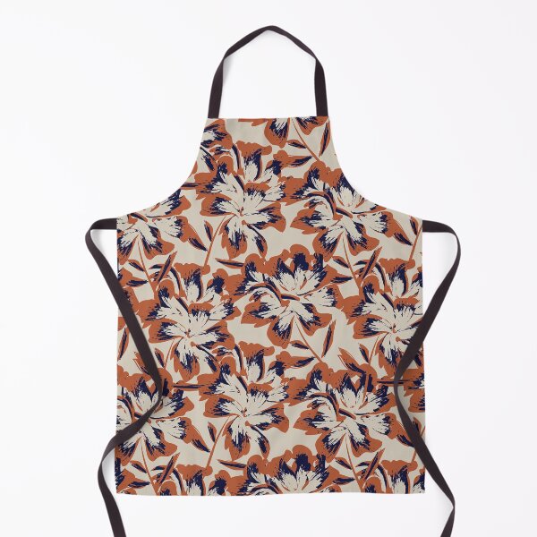 Item preview, Nautical Pattern, Nautical Floral Brush Strokes Seamless Pattern designed and sold by graphic-genie.