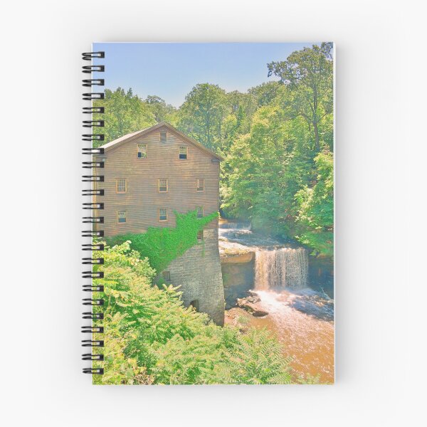 Item preview, Lanterman's Mill In Mill Creek Park Vertical designed and sold by LisaWootenPhoto.