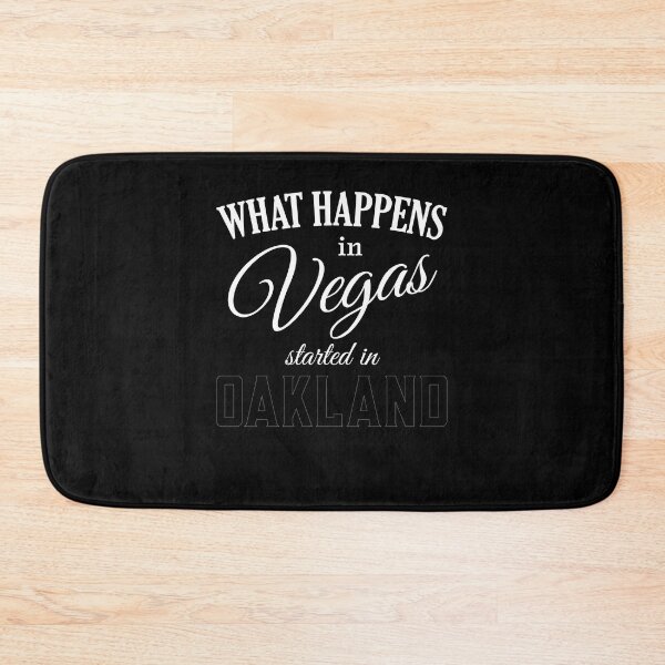 Item preview, What Happens In Vegas Started In Oakland designed and sold by LushCatDesign.