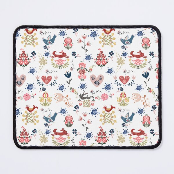 Item preview, Swedish Scandinavian Norwegian Folk Art Pattern  designed and sold by PrettytoaTee.