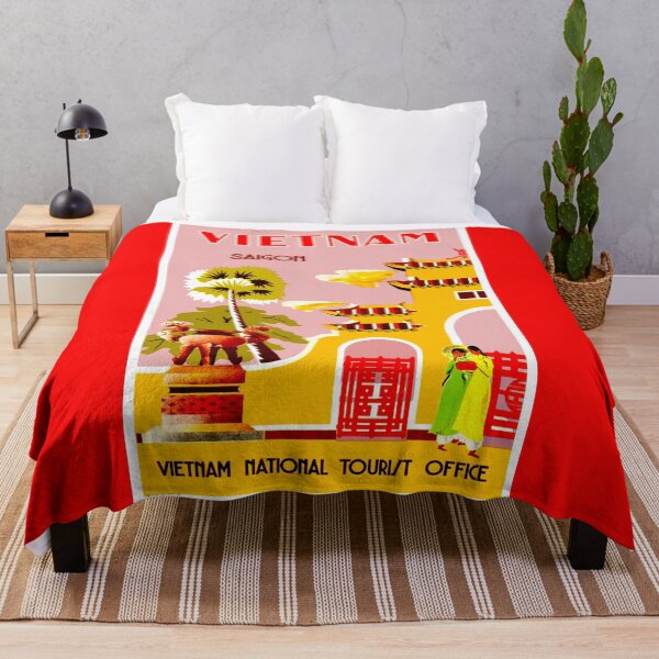 Item preview, VIETNAM: Vintage Travel to Saigon Advertising Print designed and sold by posterbobs.