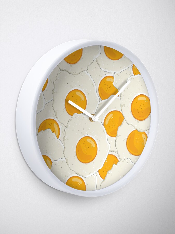 Alternate view of Extra eggs Clock