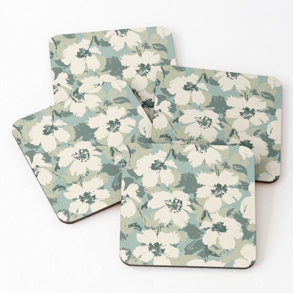 Item preview, Nautical Pattern, Nautical Floral Brush Strokes Seamless Pattern designed and sold by graphic-genie.